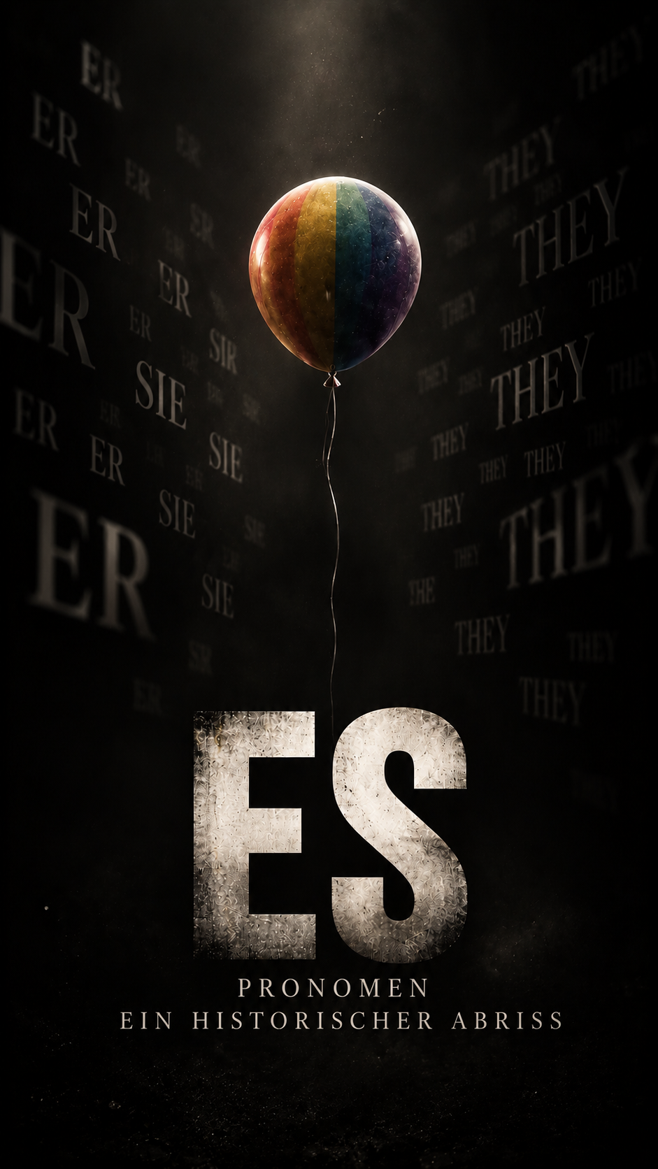 Filmposter: ES — Pronomen. Ein historischer Abriss.